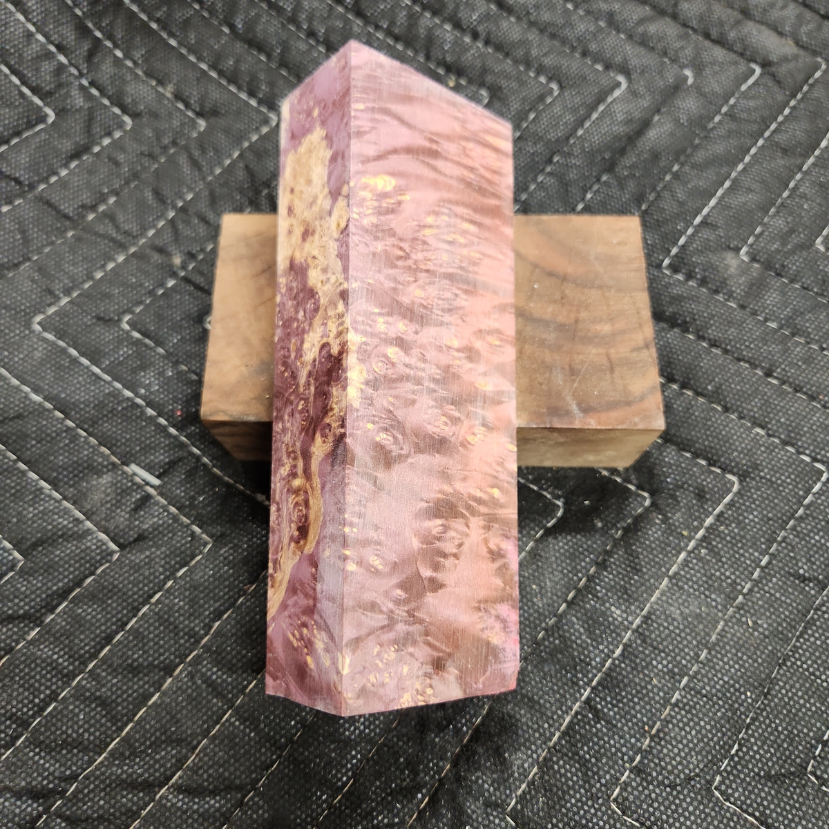 Box elder knife scale Oakbrook Wood Turning Supply