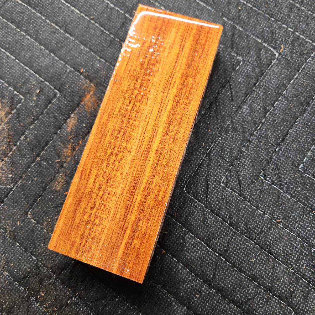 Bloodwood knife scale Oakbrook Wood Turning Supply