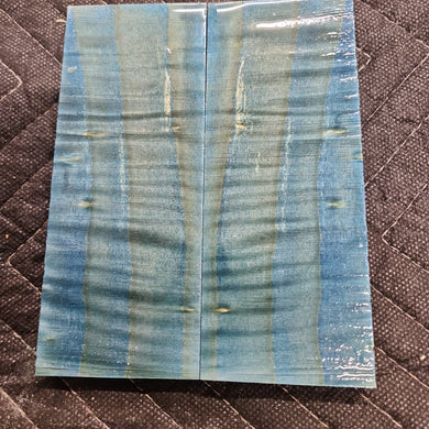 Stabilized cottonwood knife scale