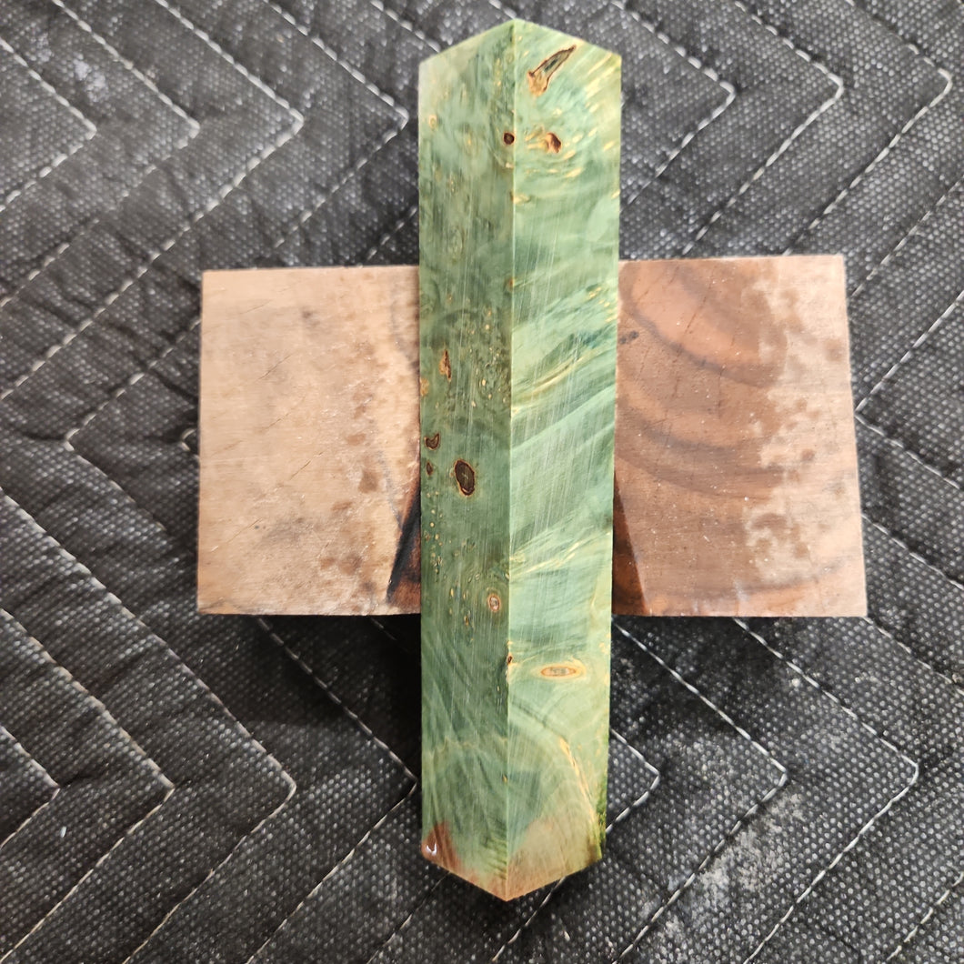 Stabilized Box Elder Burl Pen Blank