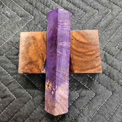 Stabilized Box Elder Burl Pen Blank