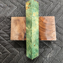 Stabilized box elder burl pen blank