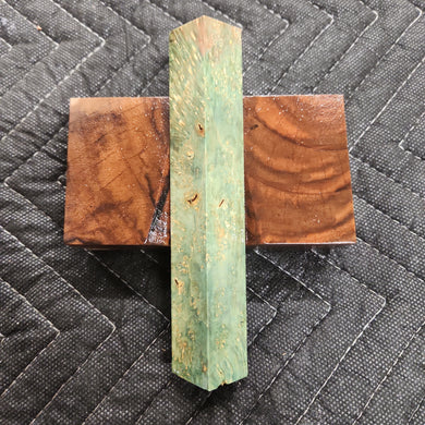 Stabilized Box Elder Burl Pen Blank