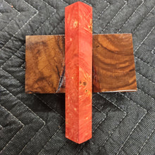 Stabilized box elder burl pen blank