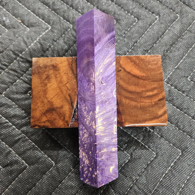 Stabilized Box Elder Burl Pen Blank