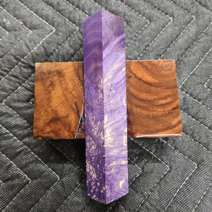 Stabilized Box Elder Burl Pen Blank