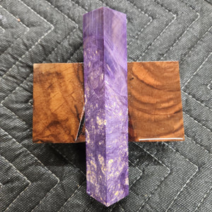 Stabilized Box Elder Burl Pen Blank