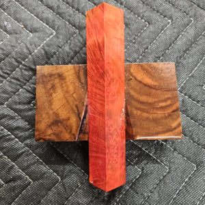Stabilized box elder burl pen blank