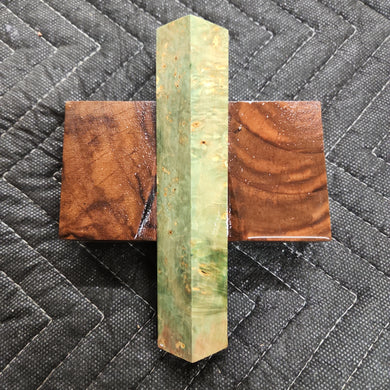 Stabilized Box Elder Burl Pen Blank
