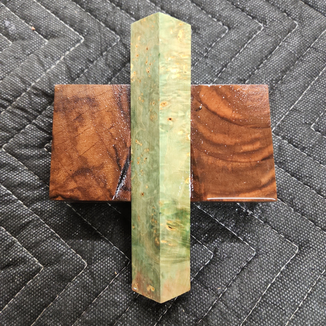 Stabilized Box Elder Burl Pen Blank