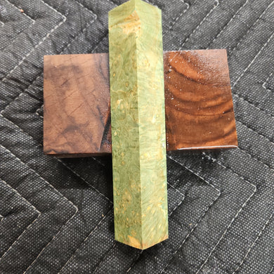 Stabilized Box Elder Burl Pen Blank
