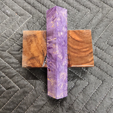 Stabilized Box Elder Burl Pen Blank