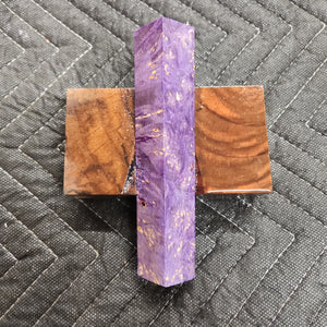 Stabilized Box Elder Burl Pen Blank