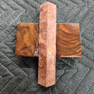 Stabilized Box Elder Burl Pen Blank