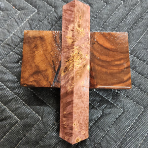 Stabilized Box Elder Burl Pen Blank