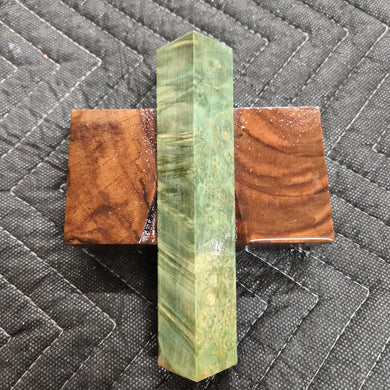 Stabilized Box Elder Burl Pen Blank