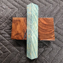 Stabilized box elder burl pen blank