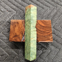 Stabilized box elder burl pen blank