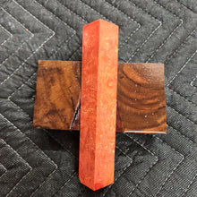 Stabilized box elder burl pen blank
