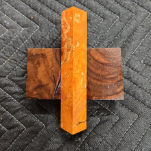 Stabilized box elder burl pen blank