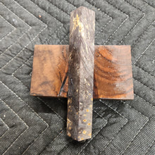 Stabilized box elder burl pen blank
