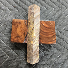 Stabilized box elder burl pen blank