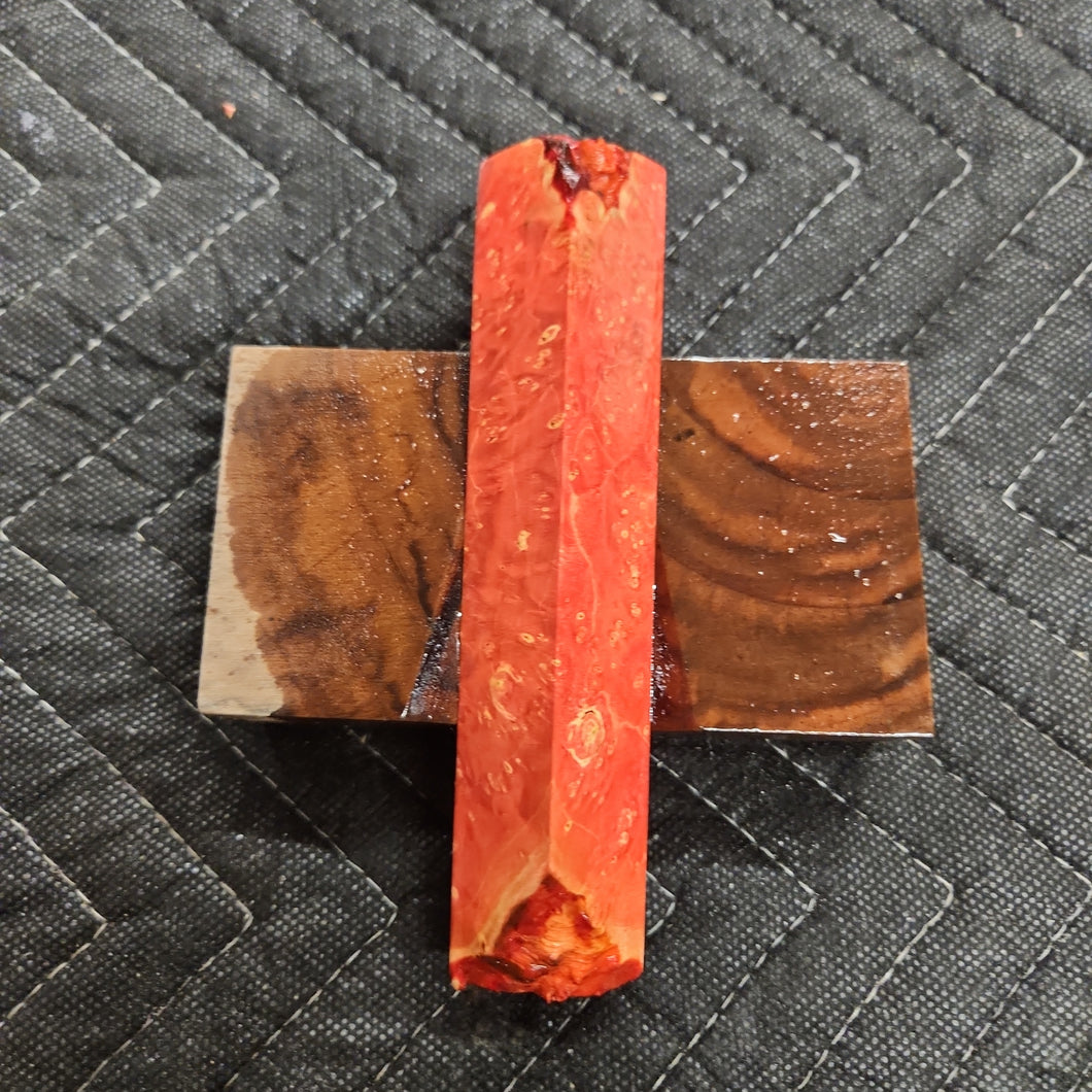 Stabilized Box Elder Burl Pen Blank