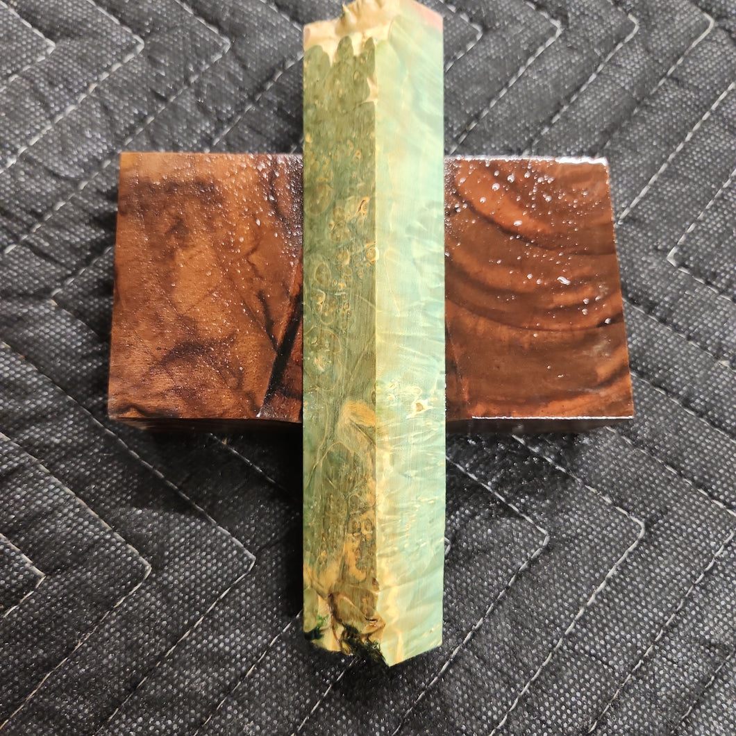 Stabilized Box Elder Burl Pen Blank