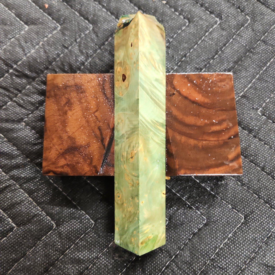 Stabilized Box Elder Burl Pen Blank