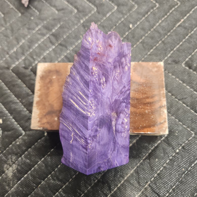 Casting box elder burl
