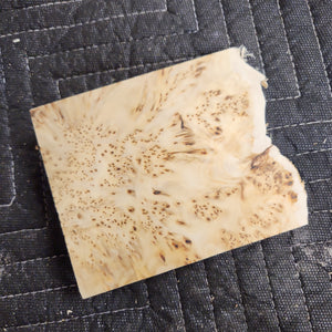 Casting yellow cedar burl