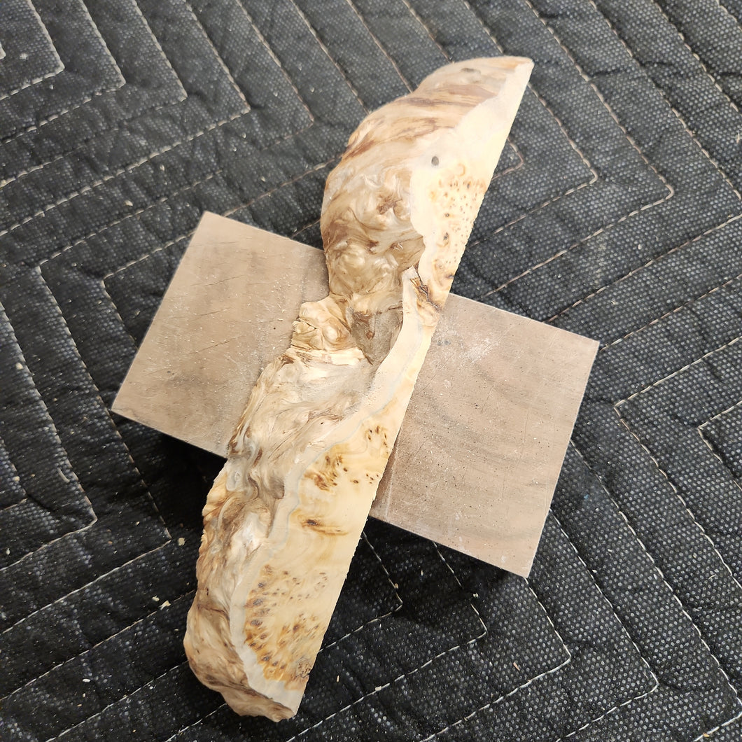 Casting yellow cedar burl