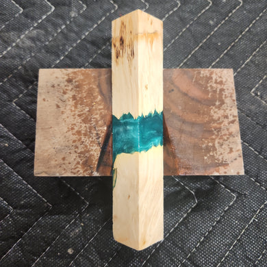 Pen Blank Hybrid Box Elder Burl
