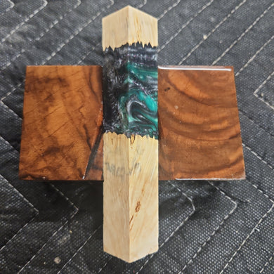 Pen Blank Hybrid Box Elder Burl