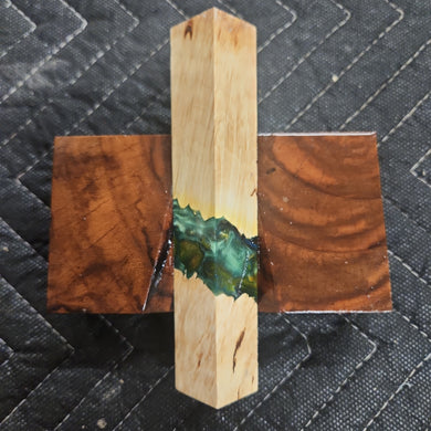 Pen Blank Hybrid Box Elder Burl