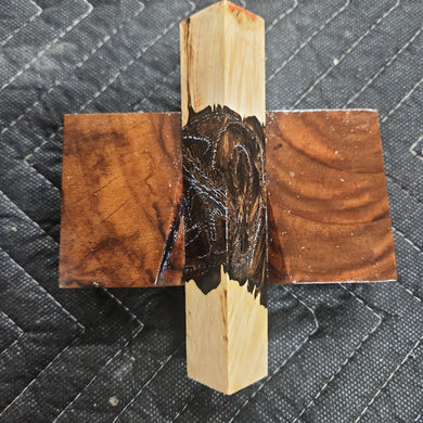 Pen Blank Hybrid Box Elder Burl