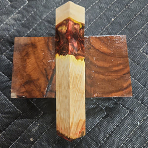 Pen Blank Hybrid Box Elder Burl