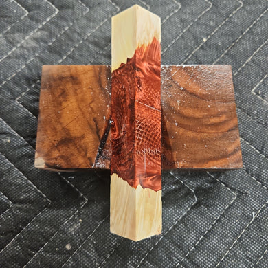 Pen Blank Hybrid Box Elder Burl