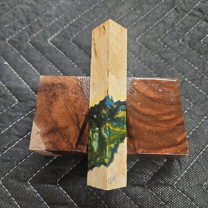 Pen Blank Hybrid Box Elder Burl