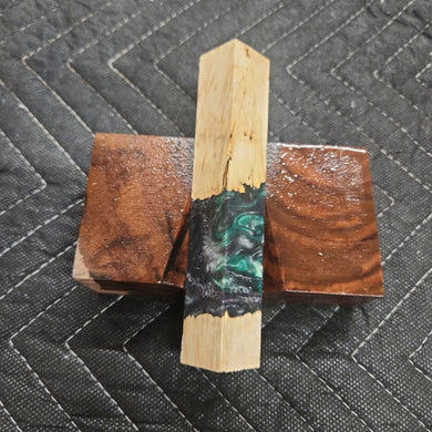Pen Blank Hybrid Box Elder Burl