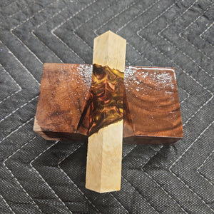 Pen Blank Hybrid Box Elder Burl