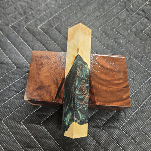 Pen Blank Hybrid Box Elder Burl
