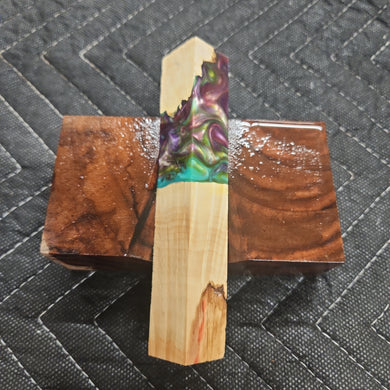 Pen Blank Hybrid Box Elder Burl