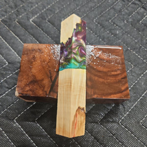 Pen Blank Hybrid Box Elder Burl