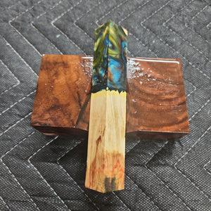 Pen Blank Hybrid Box Elder Burl
