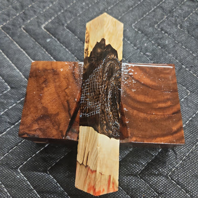 Pen Blank Hybrid Box Elder Burl