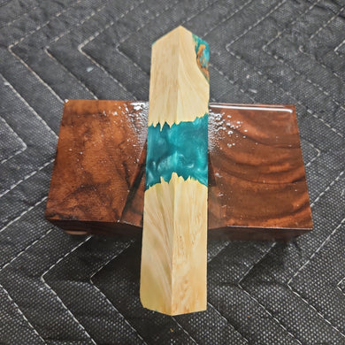 Pen Blank Hybrid Box Elder Burl