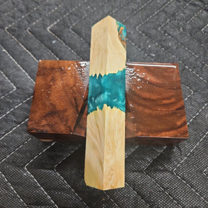 Pen Blank Hybrid Box Elder Burl
