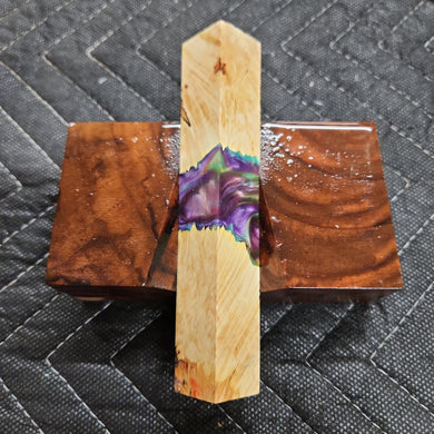 Pen Blank Hybrid Box Elder Burl