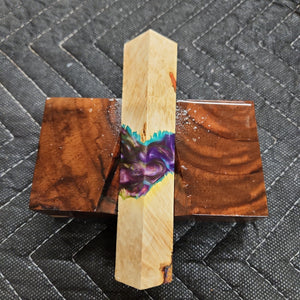 Pen Blank Hybrid Box Elder Burl